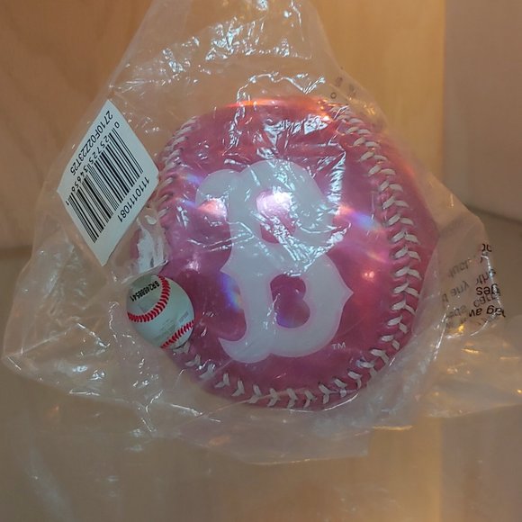 Red Sox Neon Pink Base Ball - Picture 1 of 6